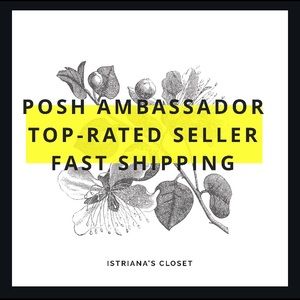 POSH AMBASSADOR, TOP-RATED SELLER